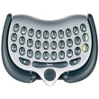 00228 Mini klávesnice pro radiostanice Motorola DTR - čelní pohled