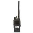 Motorola DP2600 - digitální radiostanice - čelní pohled, whip anténa