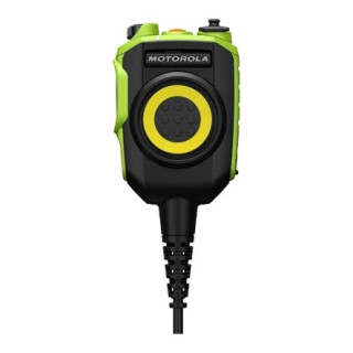 Žluté identifikační štítky na PTT mikrofonu NS750, 10 ks