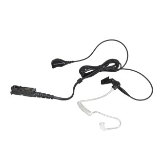 PMLN7269 Sluchátko do ucha se zvukovodem, mikrofon/PTT - pro radiostanice Motorola DP2400, DP2600, DP3441e, DP3661E ...