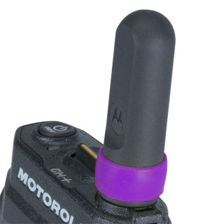 32012144005 Rozlišovací kroužek na anténu - fialový na radiostanici Motorola SL1600, DP4000 řadu, R7, DP2000 ... 