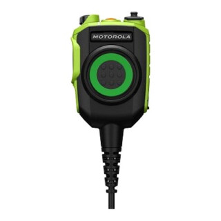 Zelené identifikační štítky na PTT mikrofonu NS750, 10 ks