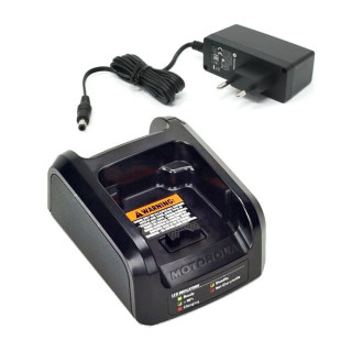 PMLN6494 Stolní nabíječ dvoupozicový pro TETRA radiostanice Motorola MXP600, MTP3550, MTP3250, MTP3150 atd.