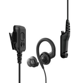 PMLN8295 Sluchátko na ucho, samostatný mikrofon s PTT, IMPRES™ pro radiostanice Motorola R7, R7a a Motorola MXP600