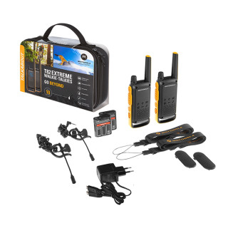 Motorola TALKABOUT T82 Extreme PMR446, Twin Pack - hobby vysílačky - celý set