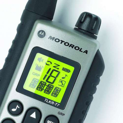 MOTOROLA TLKR T7 - displej
