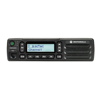 Motorola MOTOTRBO™ DM1600 UHF digital/analog - čelní panel