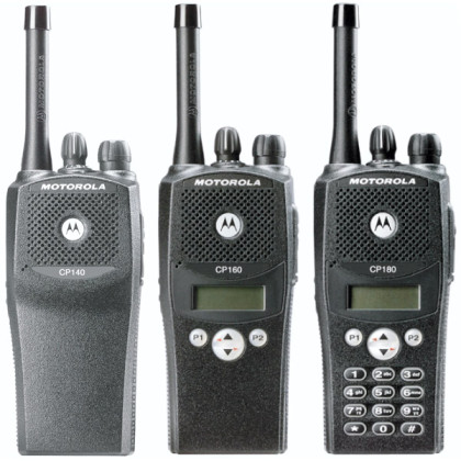 Motorola CP serie CP140, CP160, CP180