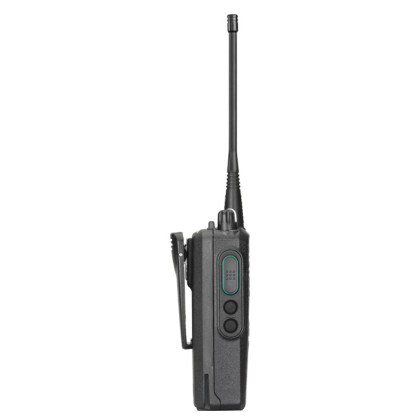 Motorola P 165 UHF - profesionální radiostanice, boční pohled