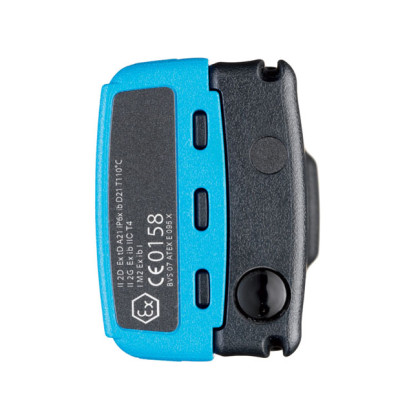 Motorola GP340 ATEX Blue VHF MDH25KCC4AN3BEA radiostanice pro výbušná prostředí - dolní strana