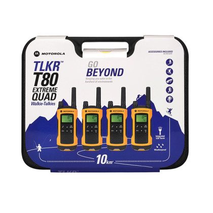 Motorola TLKR T80 Extreme Quad Travel Pack