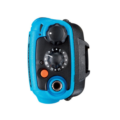 Motorola GP340 ATEX Blue VHF MDH25KCC4AN3BEA radiostanice pro výbušná prostředí - pohled shora