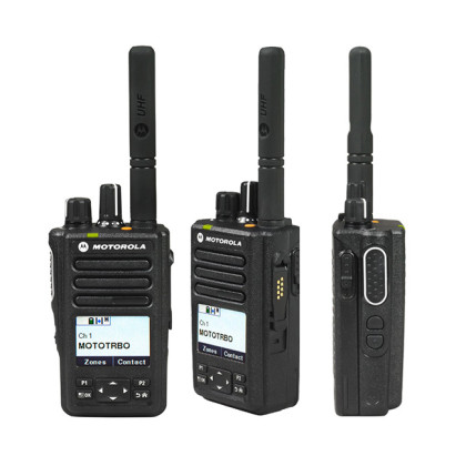 Vysílačka Motorola MOTOTRBO™ DP 3661e VHFmodel MDH69JDQ9RA1AN - zobrazení z různých pohledů