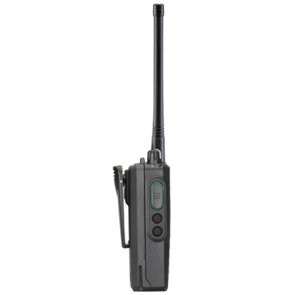 Motorola P 185 UHF - profesionální radiostanice, boční pohled