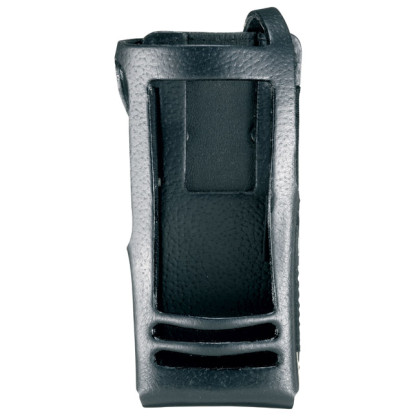 PMLN5019 Pouzdro z tvrdé kůže pro radiostanice Motorola DP3601 a Motorola DP3600 - čelní pohled
