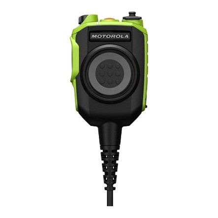 Stříbrné identifikační štítky na PTT mikrofonu NS750, 10 ks