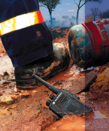 radiostanice Motorola GP344-R v akci