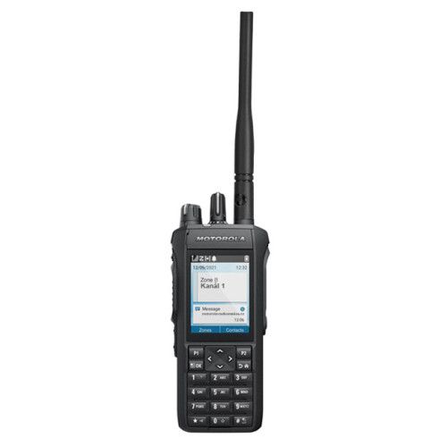 radiostanice Motorola MOTOTRBO™ R7 FKP Capable VHF, BT, WiFi, GNSS s širokopásmovou VHF anténou