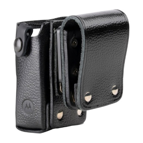 Kožené pouzdro LCC-S24S s otočným poutkem pro Motorola EVX-S24