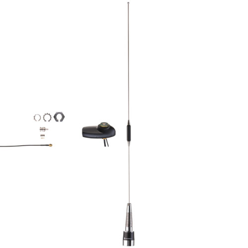 PMAE4038 Anténa prutová kombinovaná GPS/UHF 450-470MHz, 5db zisková pro radiostanice Motorola