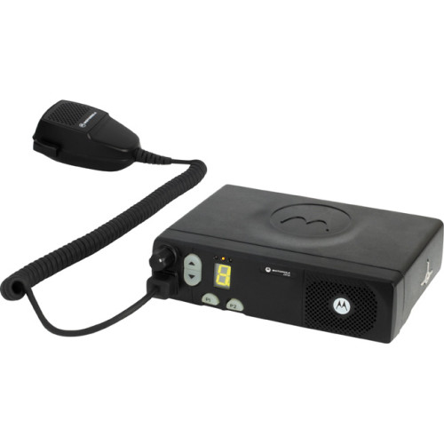 Motorola CM140 UHF - vozidlová profesionální radiostanice (vysílačka) s ručním mikrofonem