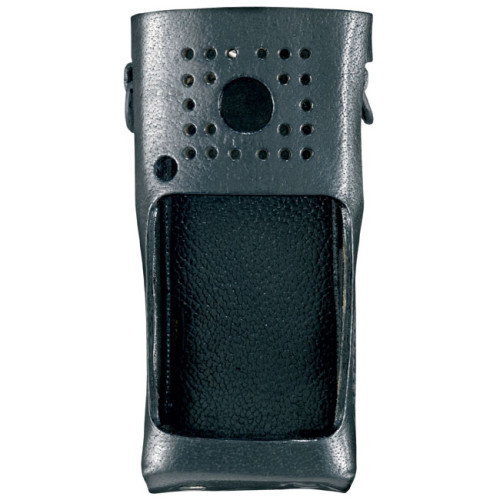 RLN5496 Kožené pouzdro na opasek pro Motorola CP180 , čelní pohled