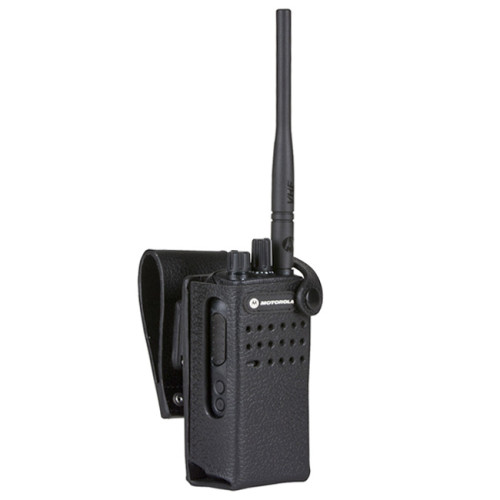 PMLN5866 Pouzdro z tvrdé kůže pro radiostanice DP2400e nebo DP2400 na 3" opasek