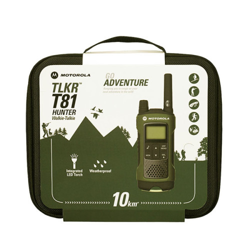 Motorola TLKR T81 Hunter Pack - vzhled prodávaného balení