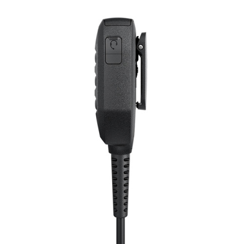 PMMN4140 Velký oddělený reproduktor s mikrofonem IMPRES RM760 pro Motorola R7 a Motorola ION - boční pohled - konektor 3.5mm
