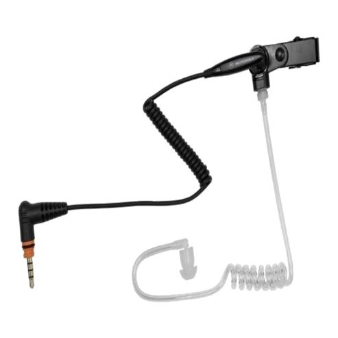 Sluchátko pro příjem s krouceným zvukovodem a klipem, 3,5 mm jack