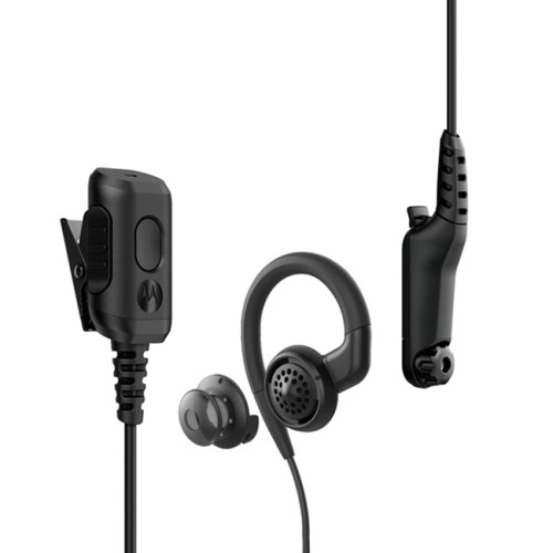 PMLN8295 Sluchátko na ucho, samostatný mikrofon s PTT, IMPRES™ pro radiostanice Motorola R7, R7a a Motorola MXP600