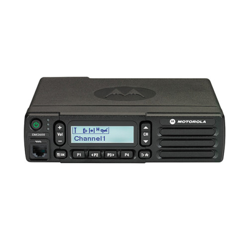 Motorola MOTOTRBO™ DM1600 VHF digital/analog - čelní pohled