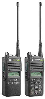 Motorola P165 a P185 - nové přenosné radiostanice (vysílačky)
