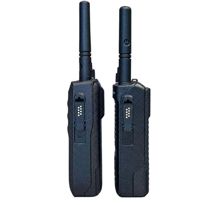 Motorola R5 LKP a Motorola DP2600e – stejný konektor pro příslušenství